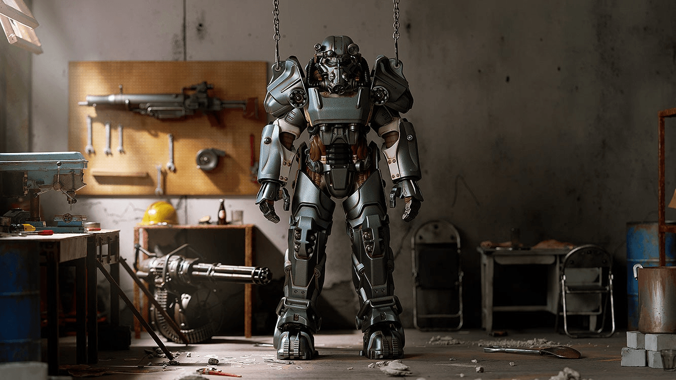 Fallout T-60 Power Armor (Plamatea Model Kit) 