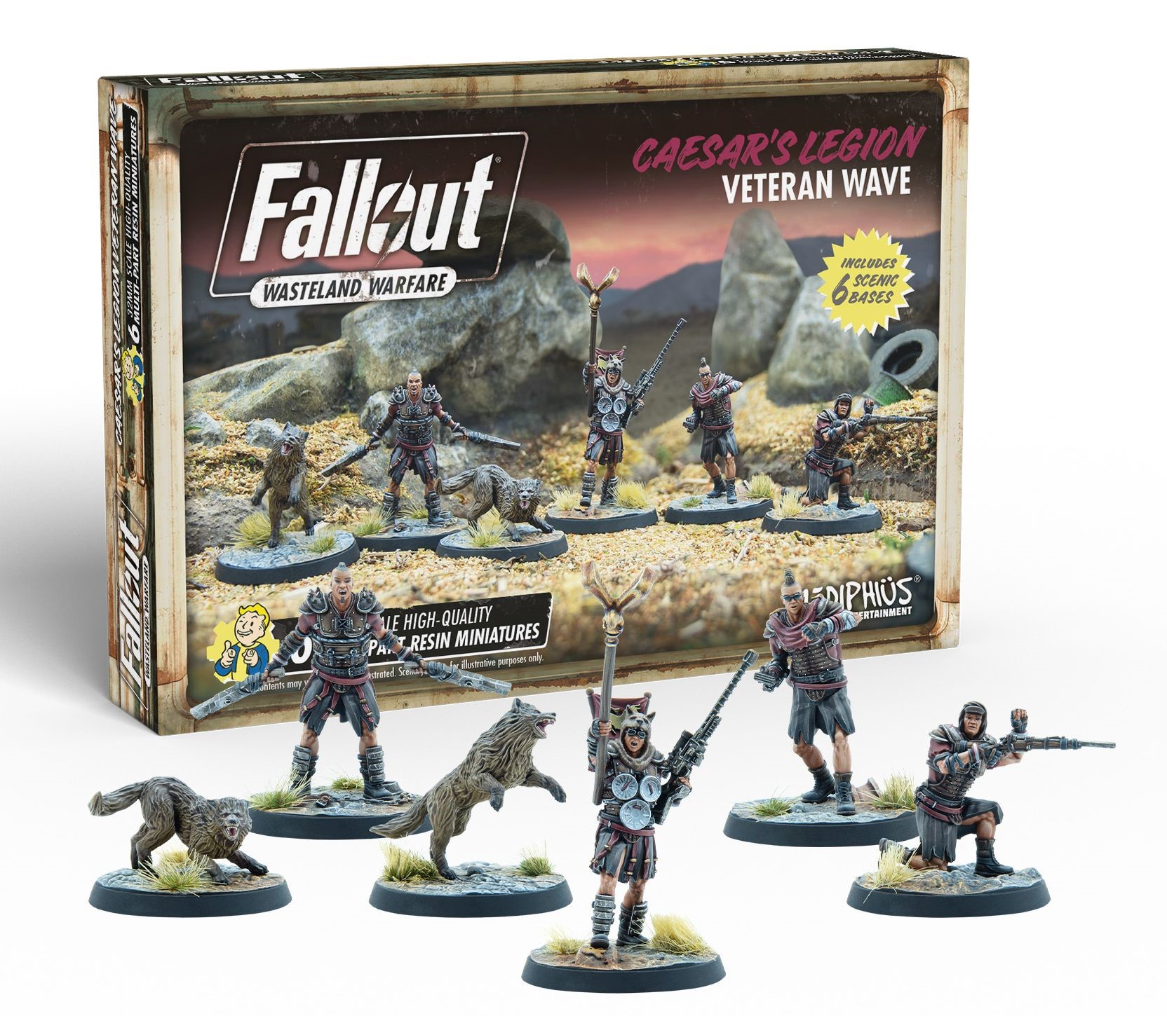 Fallout: Wasteland Warfare: Caesars Legion Veteran Wave 