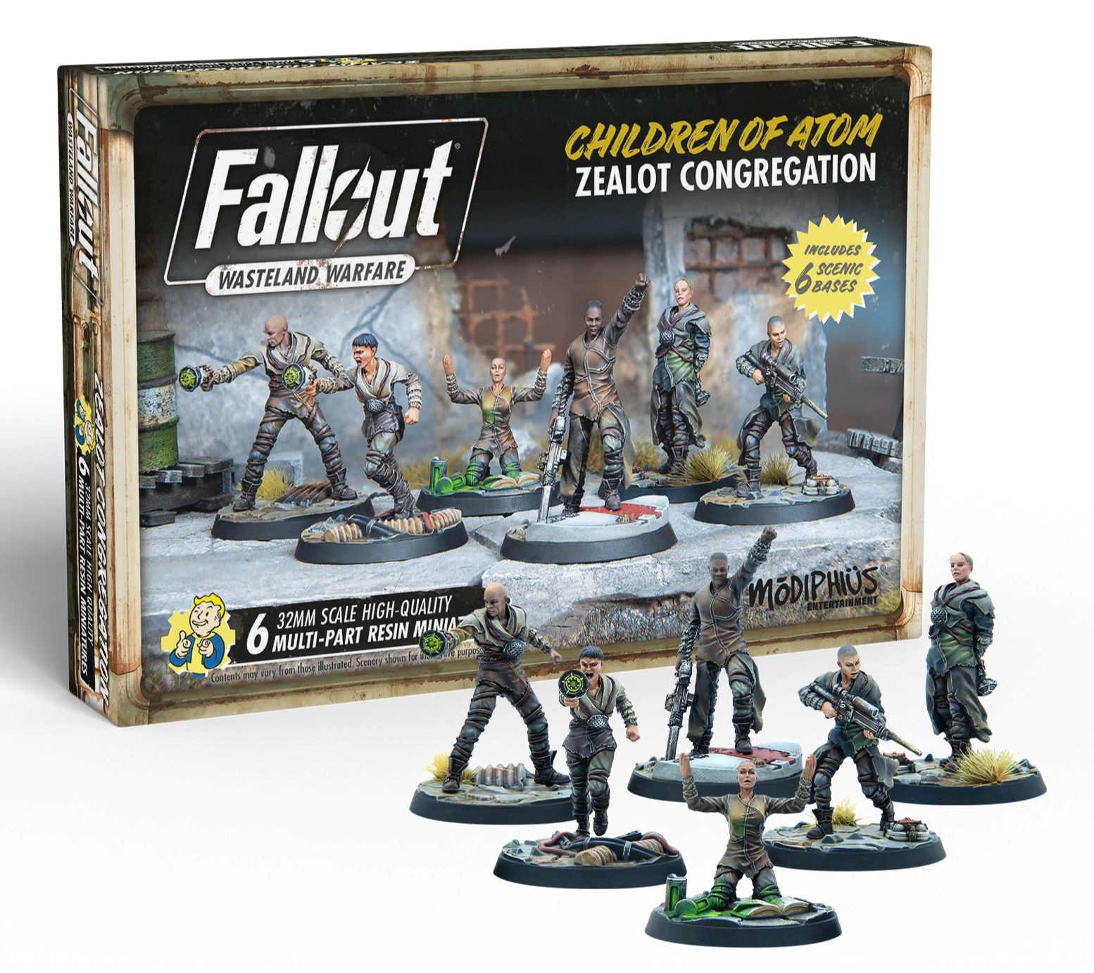 Fallout: Wasteland Warfare: Children of Atom Zealot 