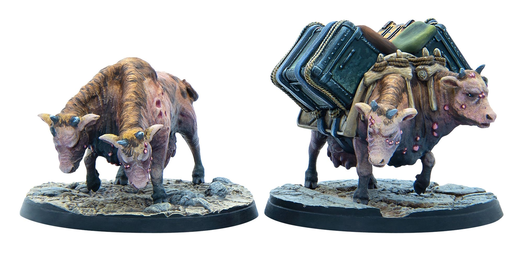 Fallout: Wasteland Warfare: Creatures Brahmin Herd 