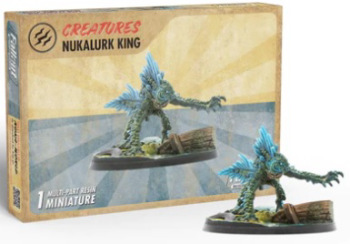 Fallout Wasteland Warfare: Creatures Nukalurk King 