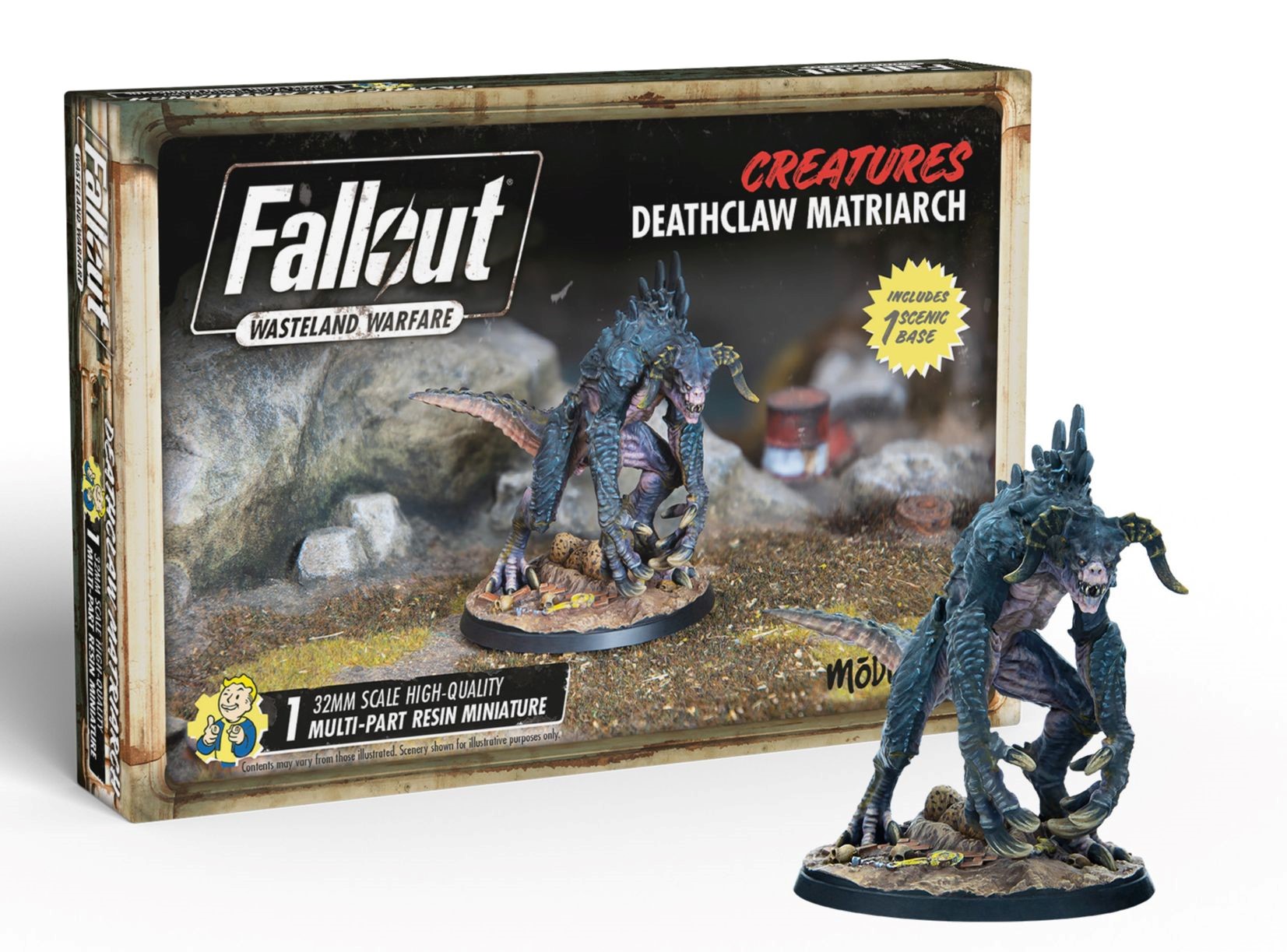 Fallout: Wasteland Warfare: Deathclaw Matriarch 