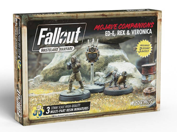 Fallout: Wasteland Warfare: ED-E, REX & VERONICA 