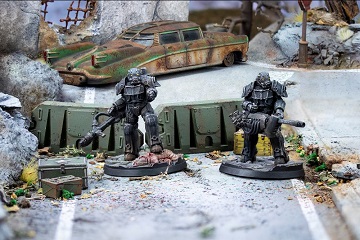 Fallout: Wasteland Warfare: ENCLAVE HELLFIRE SET 