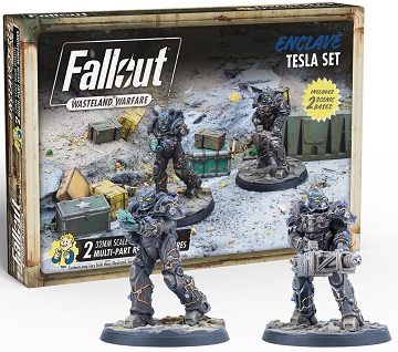Fallout: Wasteland Warfare: ENCLAVE TESLA SET 