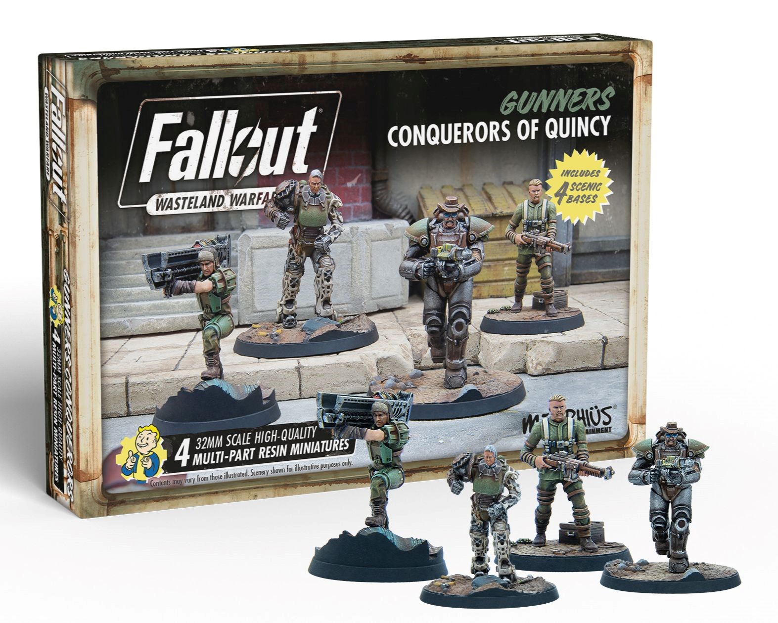 Fallout: Wasteland Warfare: Gunners Conquerors 