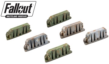 Fallout: Wasteland Warfare: Military Barricades 
