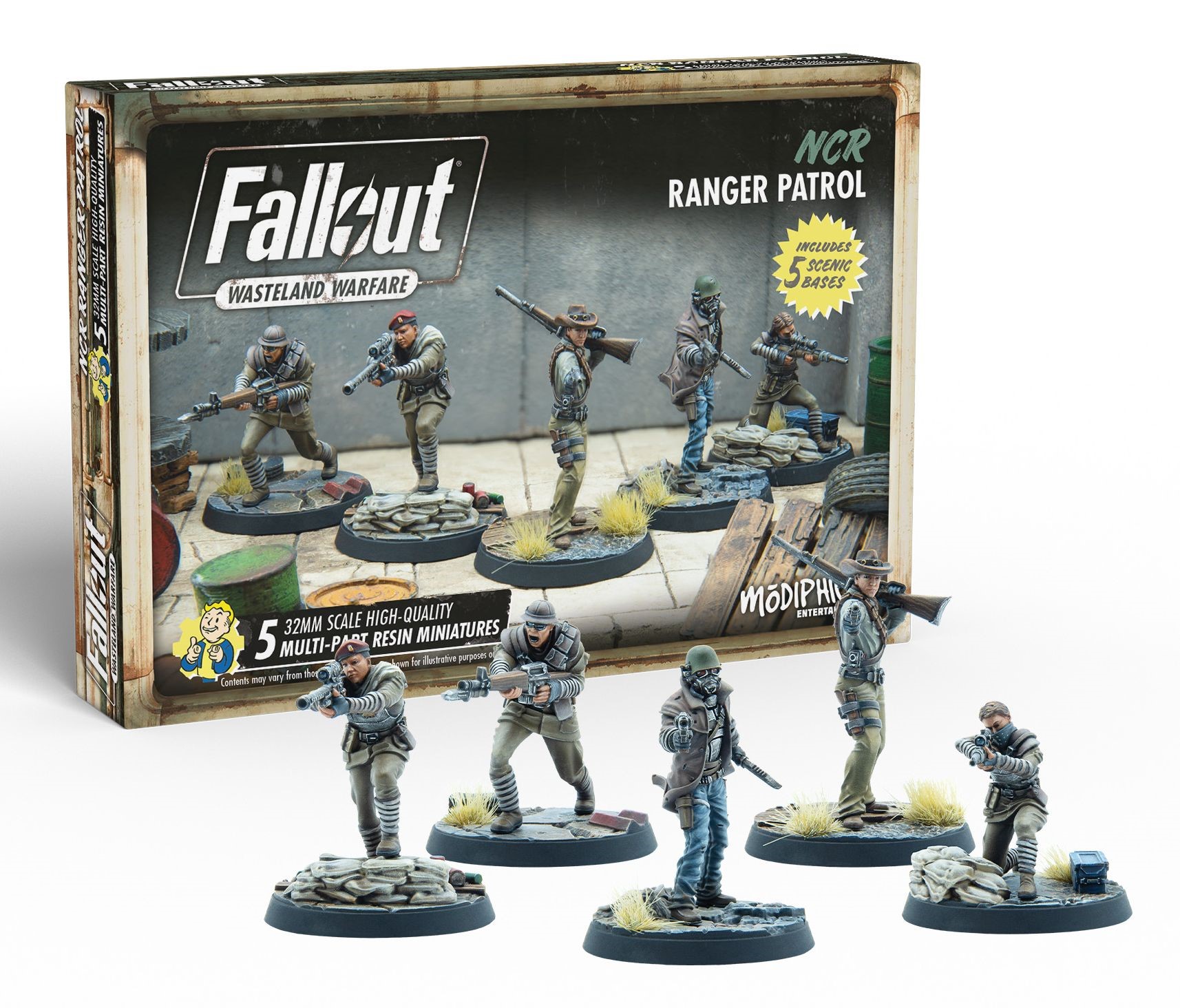 Fallout: Wasteland Warfare: NCR RANGER PATROL 