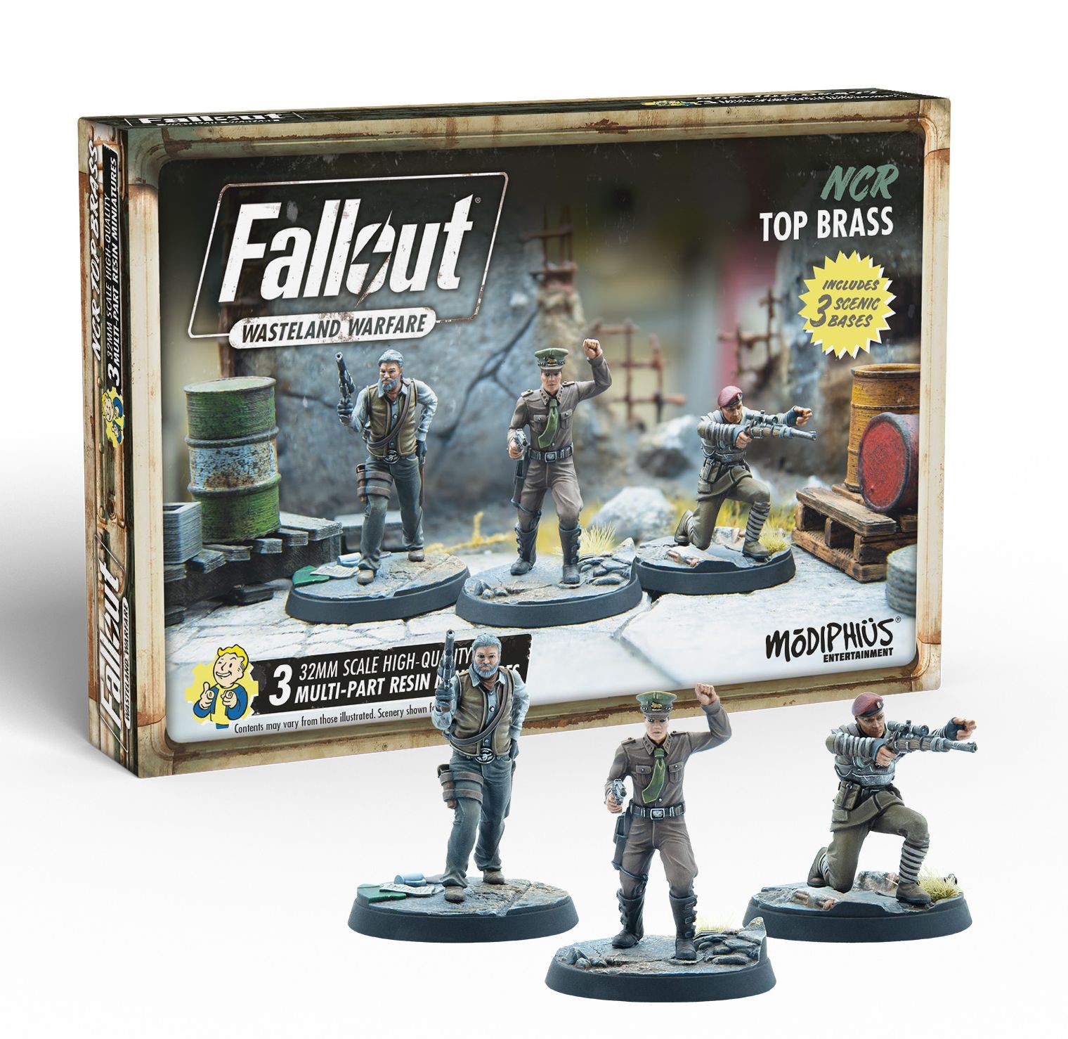 Fallout: Wasteland Warfare: NCR TOP BRASS 