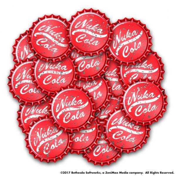 Fallout: Wasteland Warfare: Nuka Cola Caps Set Revised 
