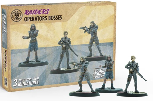 Fallout: Wasteland Warfare: Raiders Operators Bosses 