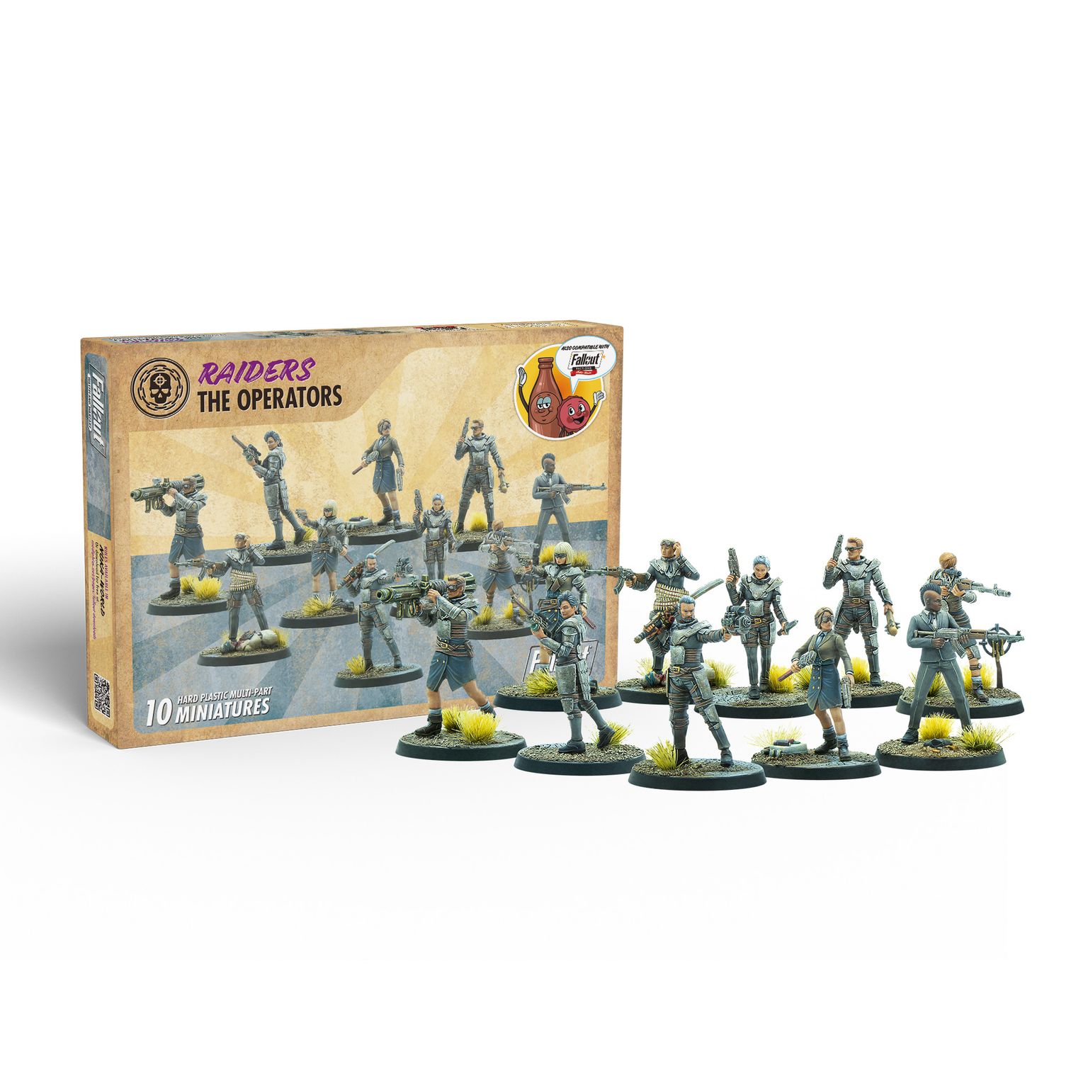 Fallout Wasteland Warfare: Raiders the Operators 