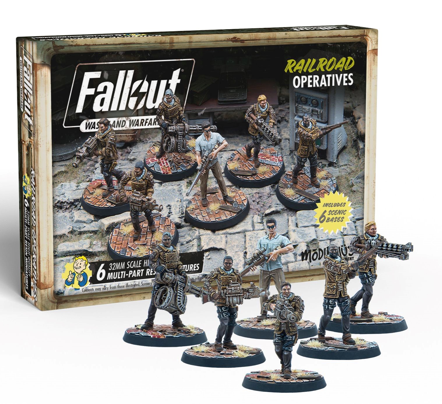 Fallout: Wasteland Warfare: Railroad Operatives 