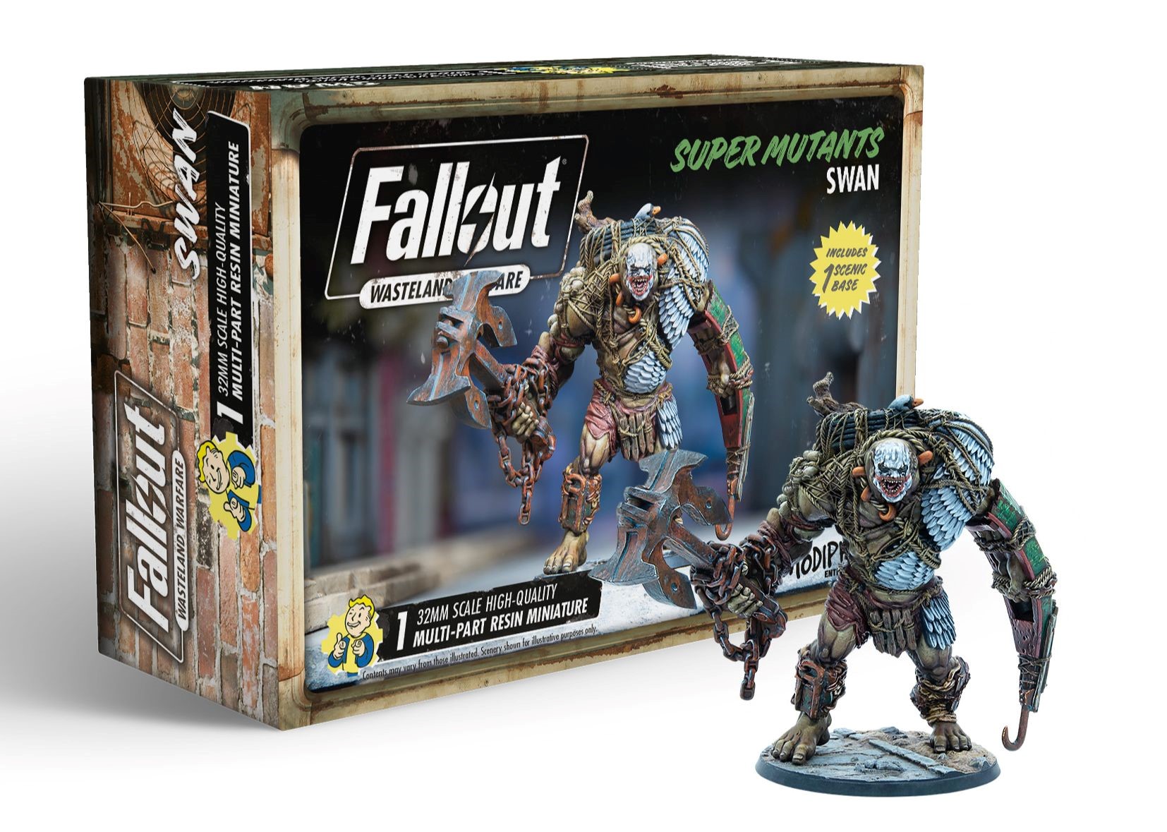 Fallout: Wasteland Warfare: Super Mutant Swan 