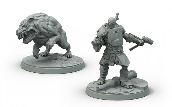 Fallout: Wasteland Warfare: Super Mutants Hammer 