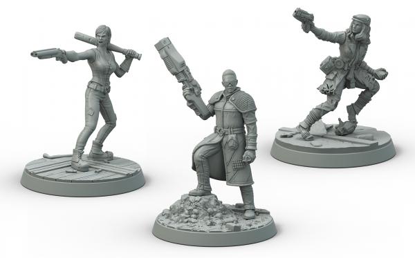 Fallout: Wasteland Warfare: Survivors Boston Companions 