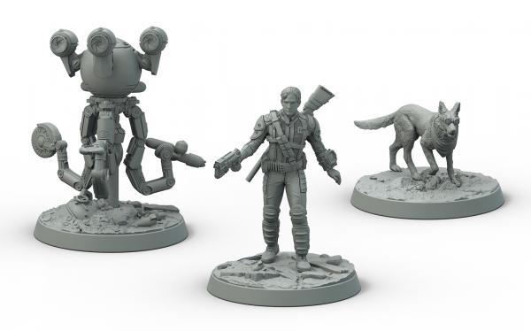 Fallout: Wasteland Warfare: Survivors Heroes of Sanctuary Hills 