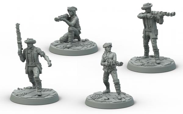 Fallout: Wasteland Warfare: Survivors Minutemen Posse 