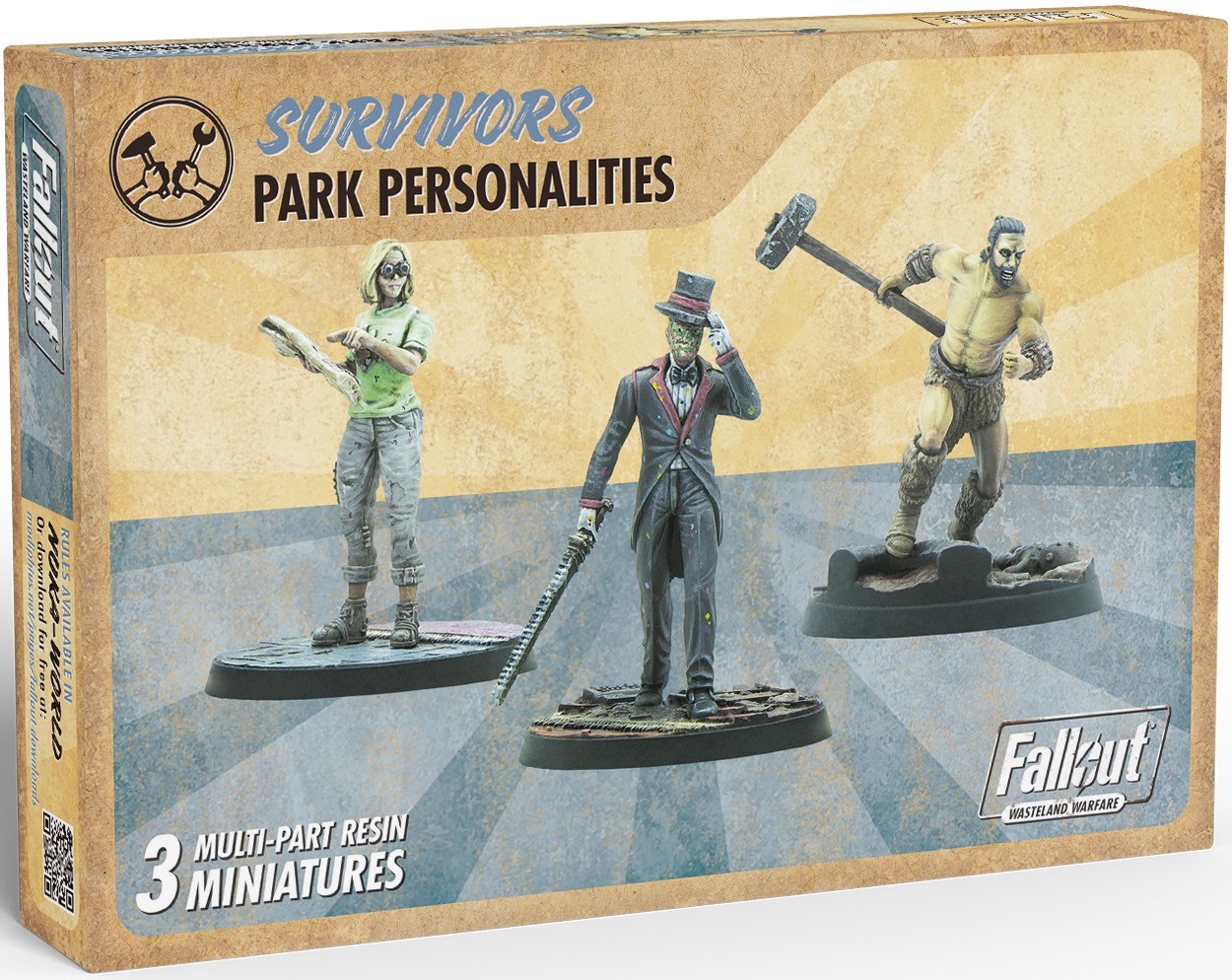 Fallout: Wasteland Warfare: Survivors: Park Personalities 
