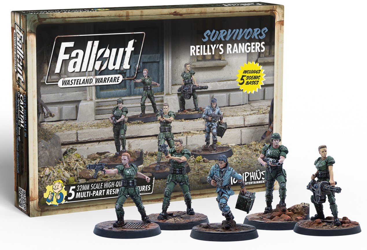 Fallout: Wasteland Warfare: Survivors Reillys Rangers 