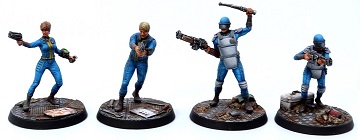 Fallout: Wasteland Warfare: Survivors Vault Personnel 