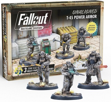 Fallout: Wasteland Warfare: UNALIGNED T-45 ARMOUR 