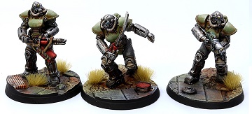 Fallout: Wasteland Warfare: Unaligned T-51 Power Armour 