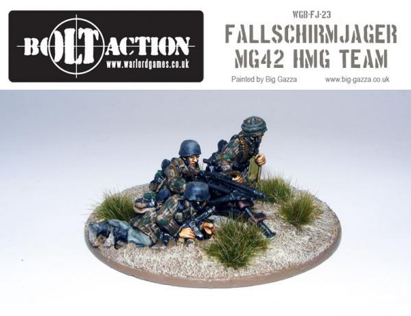Bolt Action: German: Fallschirmjager MG 42 HMG Team 