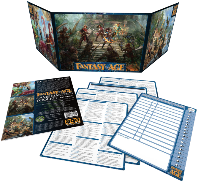 Fantasy Age: Game Masters Toolkit 2nd Edition 