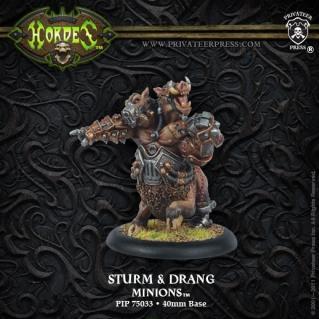 Hordes: Minions (75033): Farrow Warlock Sturm and Drang 