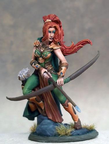 Dark Sword Miniatures: Visions in Fantasy: Female Ranger with Bow 