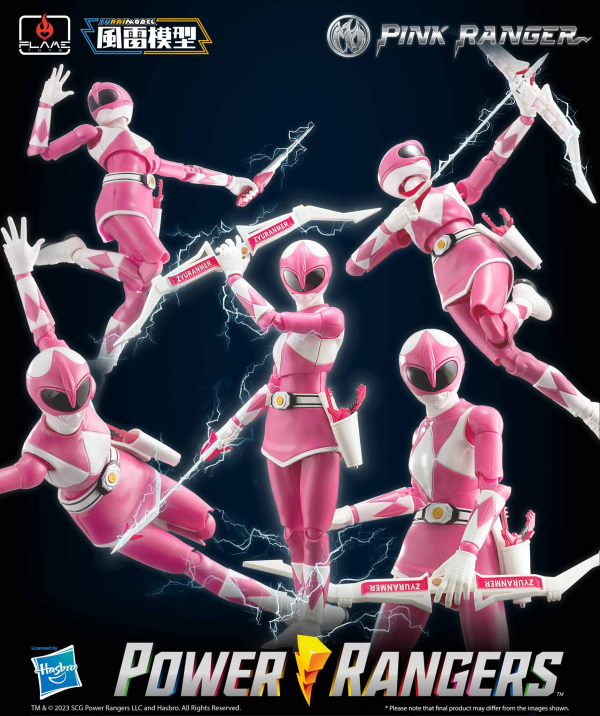Flame Toys Furai Model: Power Rangers: Pink Ranger 