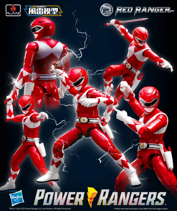 Flame Toys Furai Model: Power Rangers: Red Ranger 