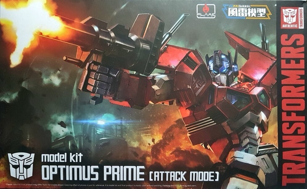 Flame Toys Furai Model: Transformers - Optimus Prime (Attack Mode) 