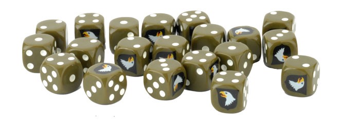 Flames of War: American - 101st Airborne Division Dice 