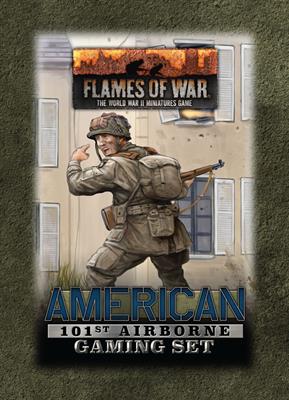Flames of War: American 101st Airborne Gaming Set (x20 Tokens, x2 Objectives, x16 Dice) 