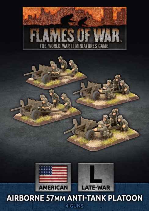 Flames of War: American - Airborne 57mm Anti-Tank Platoon 