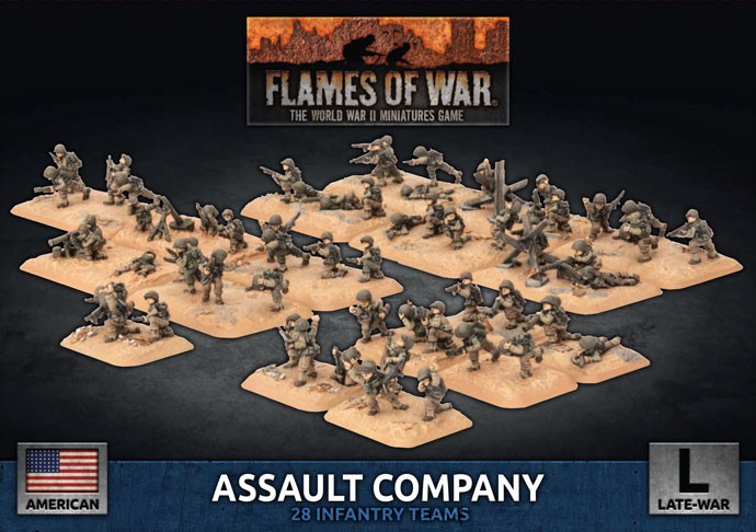 Flames of War: American - Assault Company 