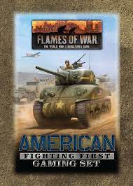 Flames of War: American Fighting First Gaming Set (x20 Tokens, x2 Objectives, x16 Dice) 