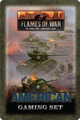 Flames of War: American Gaming Set (x20 Tokens, x2 Objectives, x16 Dice) 