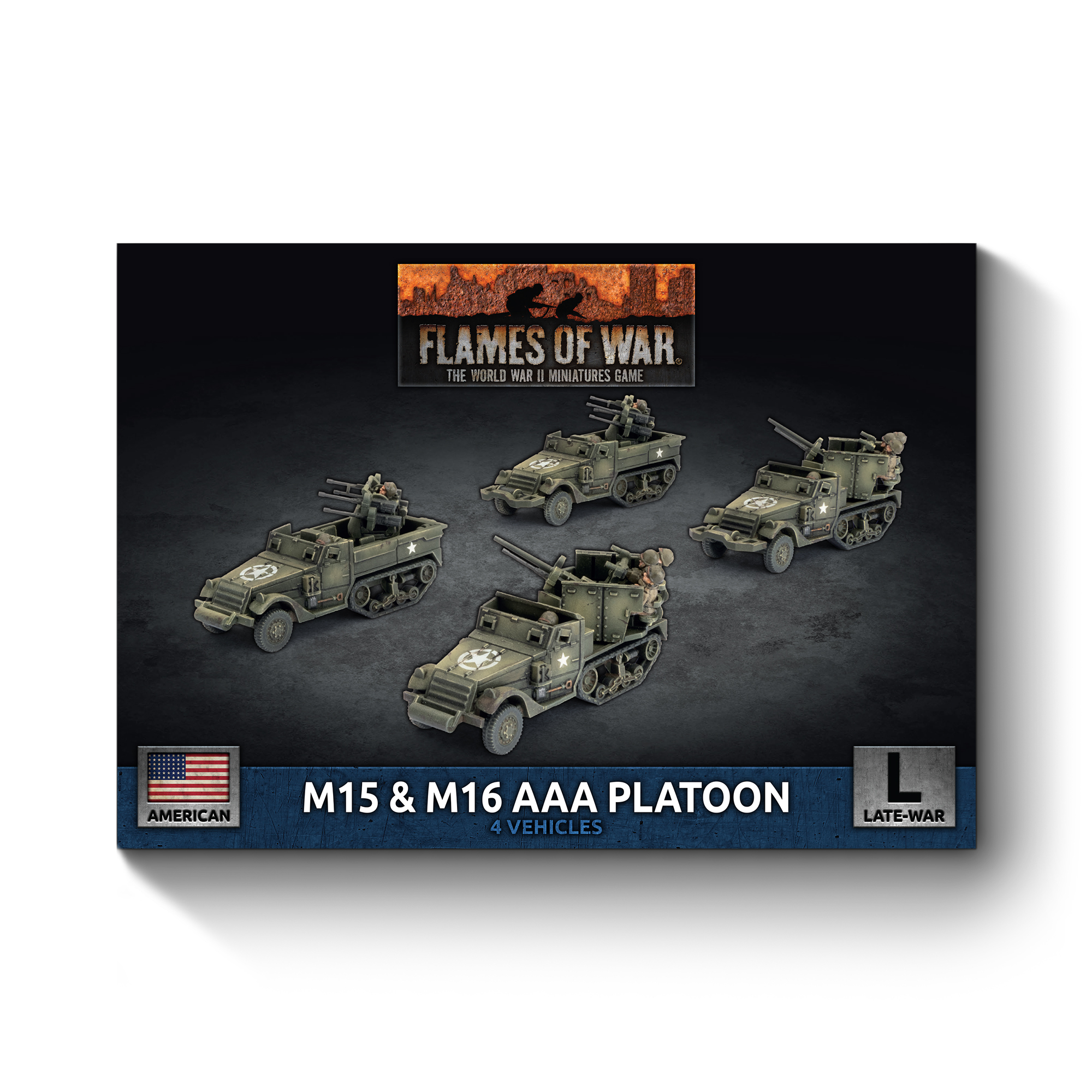 Flames of War: American: M15/M16 AAA Platoon Late War 