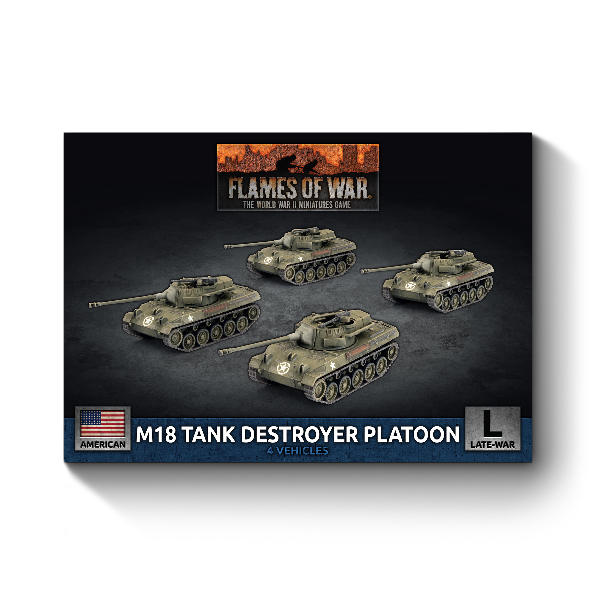 Flames of War: American: M18 Tank Destroyer Platoon (Late War) 