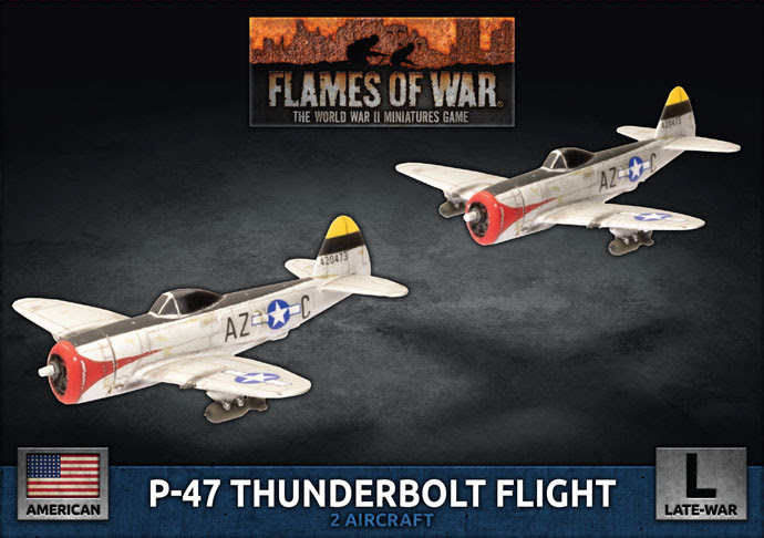 Flames of War: American: P-47 Thunderbolt Flight 