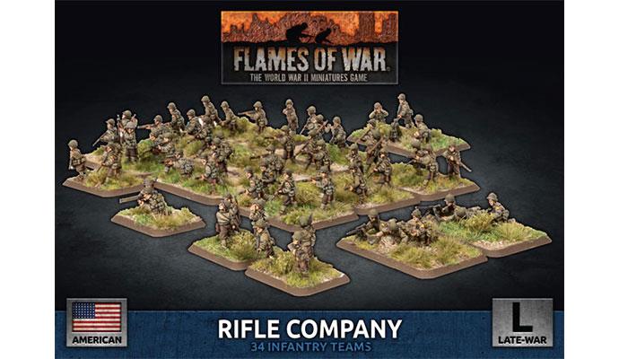 Flames of War: American - Rifle Company 