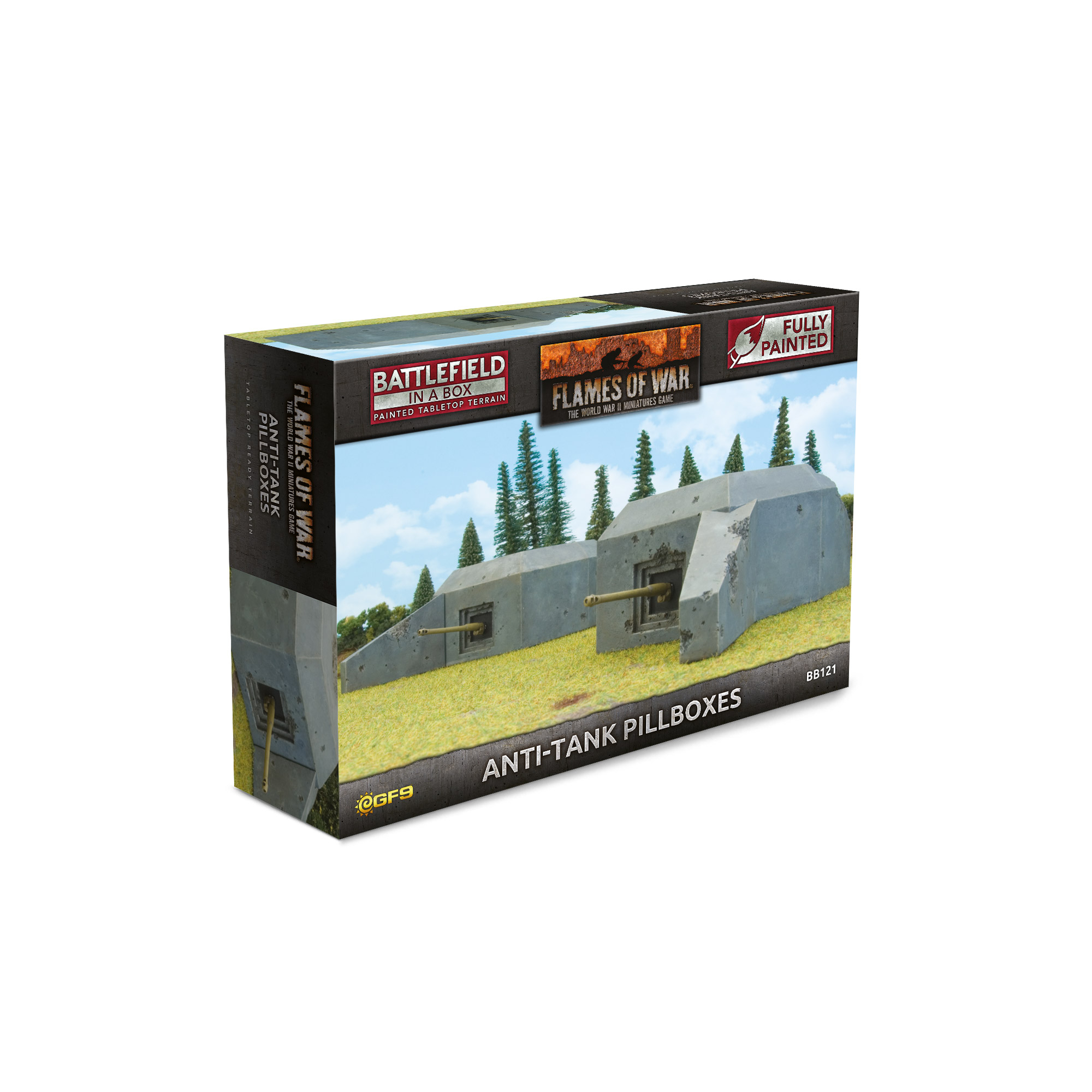 Flames of War: Anti-tank Pillbox (x2) 