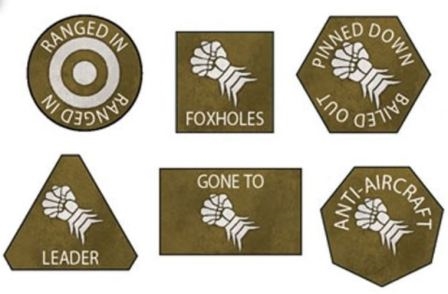 Flames of War: Armoured Fist Tokens 