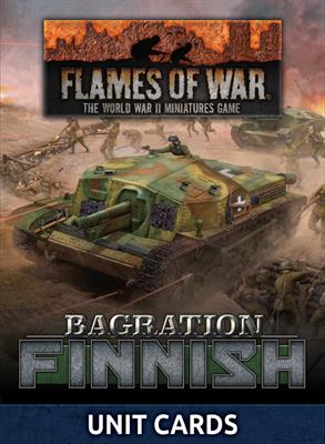 Flames of War: Bagration: Finnish Unit Cards 