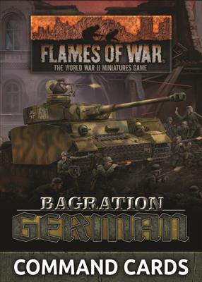 Flames of War: Bagration: German Command Cards 