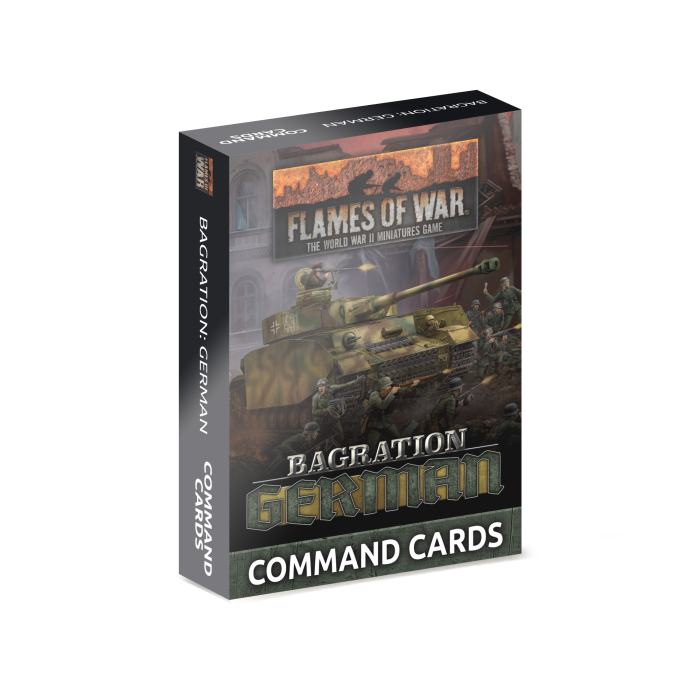 Flames of War: Bagration: German: Command Cards 