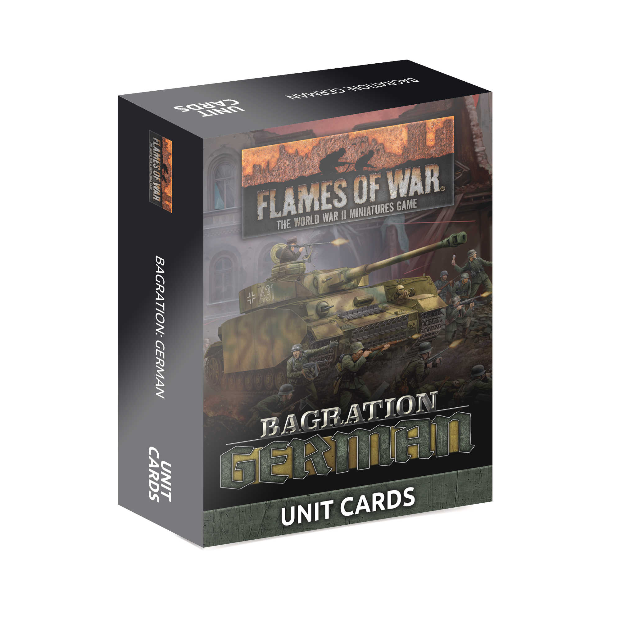 Flames of War: Bagration: German: Unit Cards  
